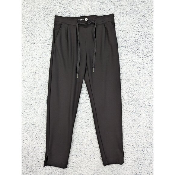Betabrand Soho Jogger Pants Womens M Yoga Pull On Dress Crop Ankle Office Black - Picture 1 of 11